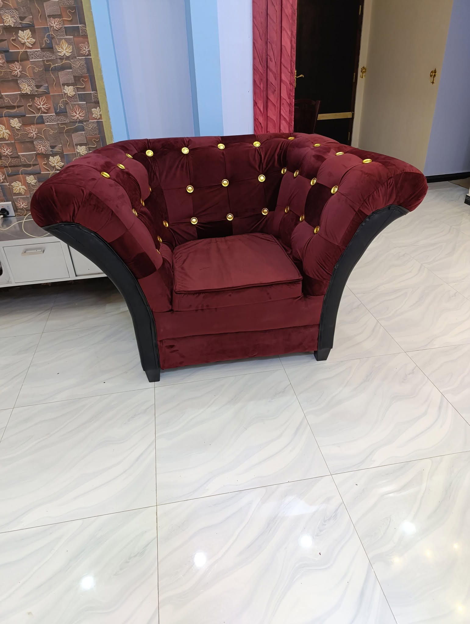 Velvet Lounge Sofa